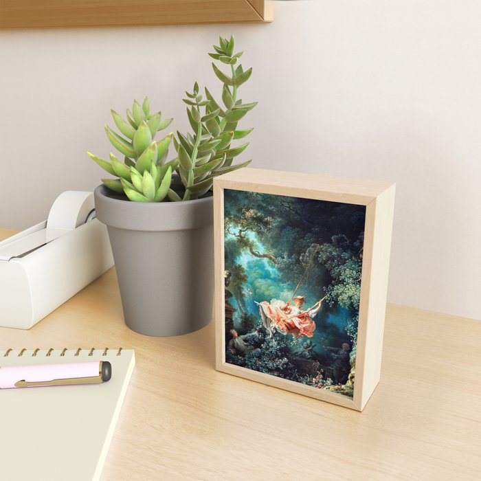 Jean Honore Fragonard The Swing Mini Art Print Gallery Image 2