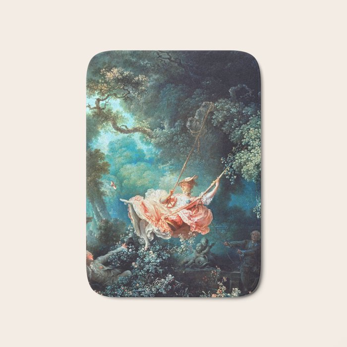 Jean Honore Fragonard The Swing Bath Mat Gallery Image 1