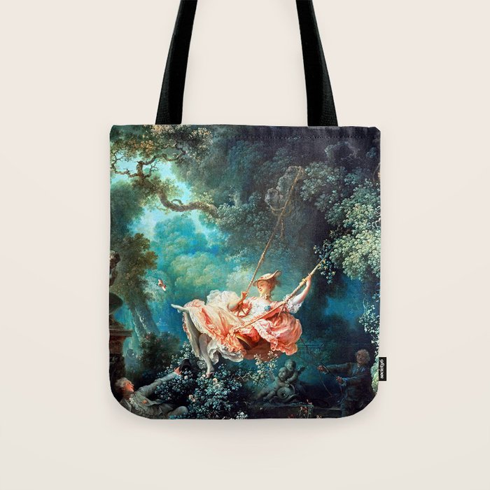 Jean Honore Fragonard The Swing Tote Bag Gallery Image 1