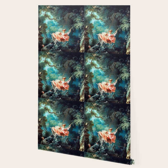 Jean Honore Fragonard The Swing Wallpaper Gallery Image 2