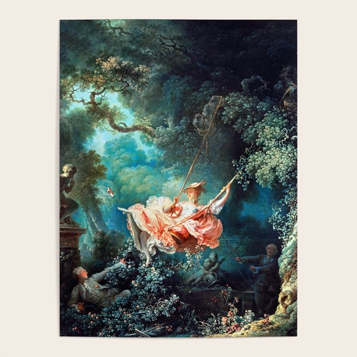 Jean Honore Fragonard The Swing Poster Gallery Image 4