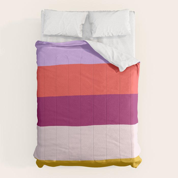 Sunset Stripes Comforter Gallery Image 1