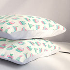 Choco Mint Rabbit Pillow Sham Gallery Image 3