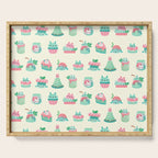 Choco Mint Rabbit Serving Tray Gallery Image 1