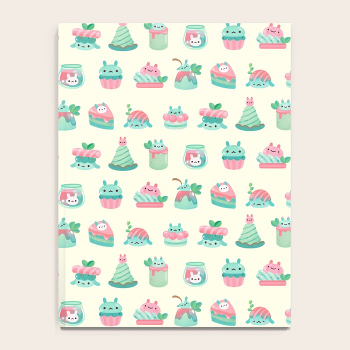 Choco Mint Rabbit Notebook Gallery Image 4