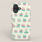 Choco Mint Rabbit iPhone Case Gallery Image 1