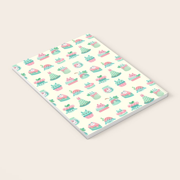 Choco Mint Rabbit Notebook Gallery Image 3