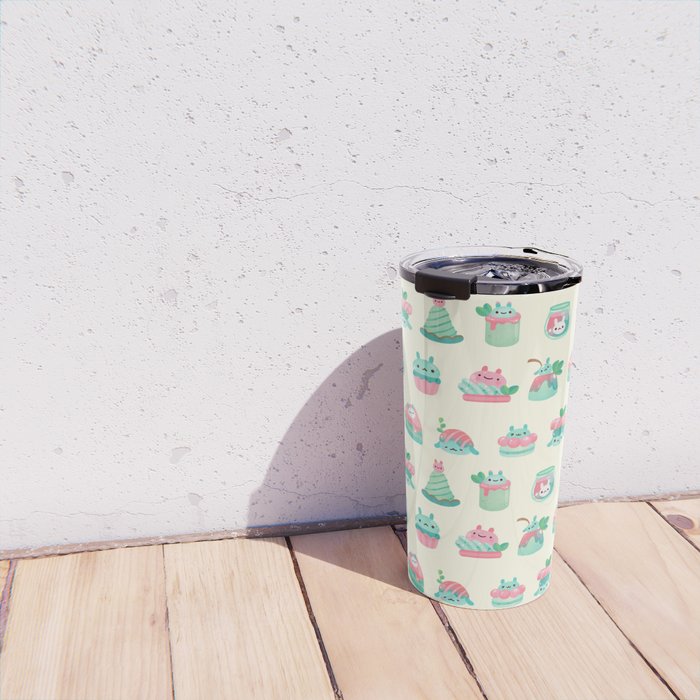 Choco Mint Rabbit Travel Mug Gallery Image 4