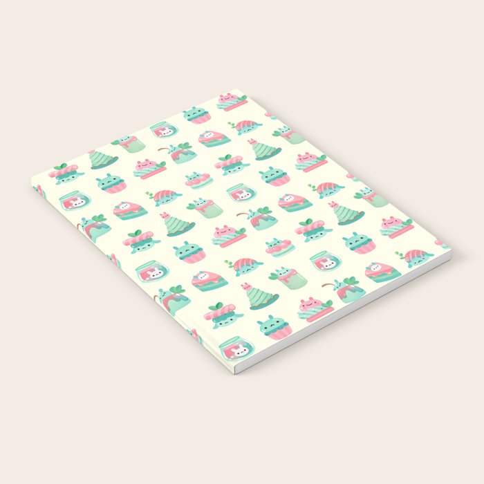 Choco Mint Rabbit Notebook Gallery Image 1