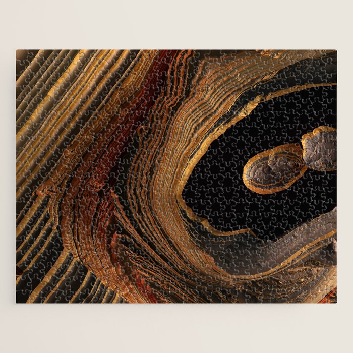 Tiger's Eye Canyon Jigsaw Puzzle Gallery Image 1