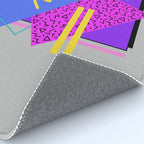 Memphis Pattern 134 - 80s and 90s Retrowave Rug Gallery Image 4