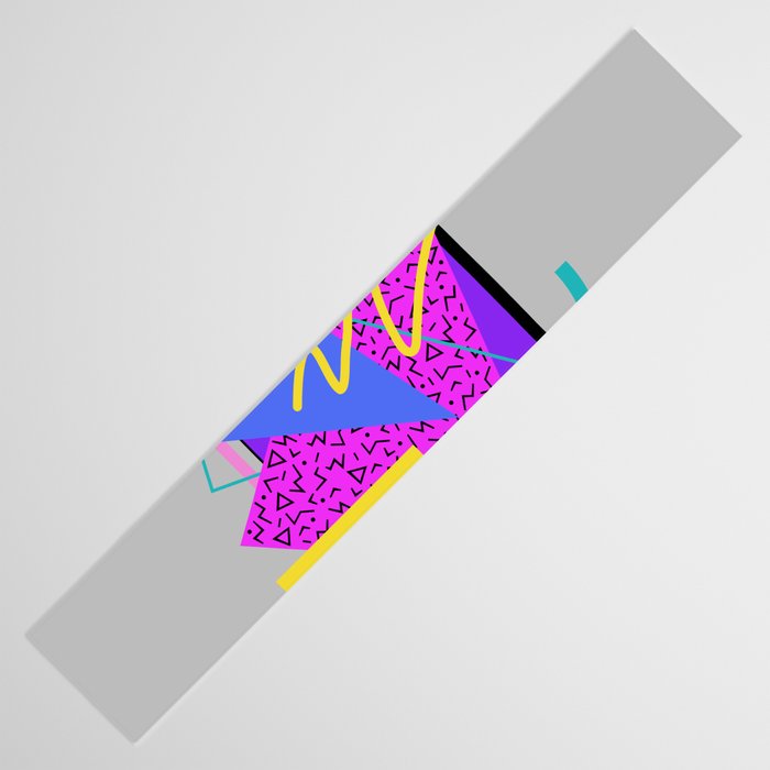 Memphis Pattern 134 - 80s and 90s Retrowave Table Runner Gallery Image 3