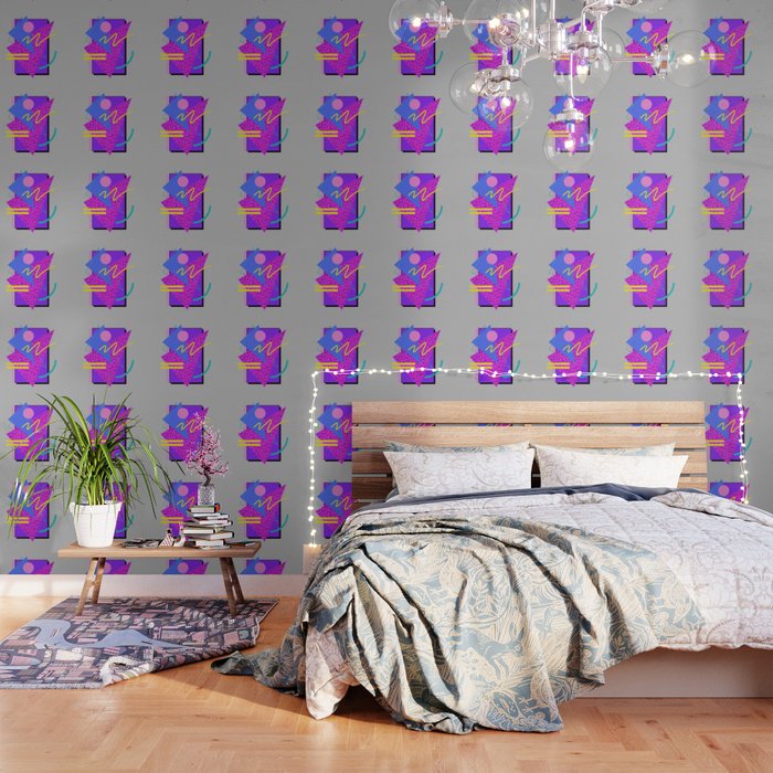 Memphis Pattern 134 - 80s and 90s Retrowave Wallpaper Gallery Image 3