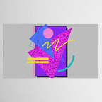 Memphis Pattern 134 - 80s and 90s Retrowave Tablecloth Gallery Image 2