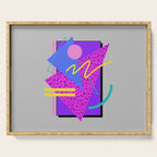Memphis Pattern 134 - 80s and 90s Retrowave Serving Tray Gallery Image 1