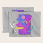 Memphis Pattern 134 - 80s and 90s Retrowave Placemat Gallery Image 1