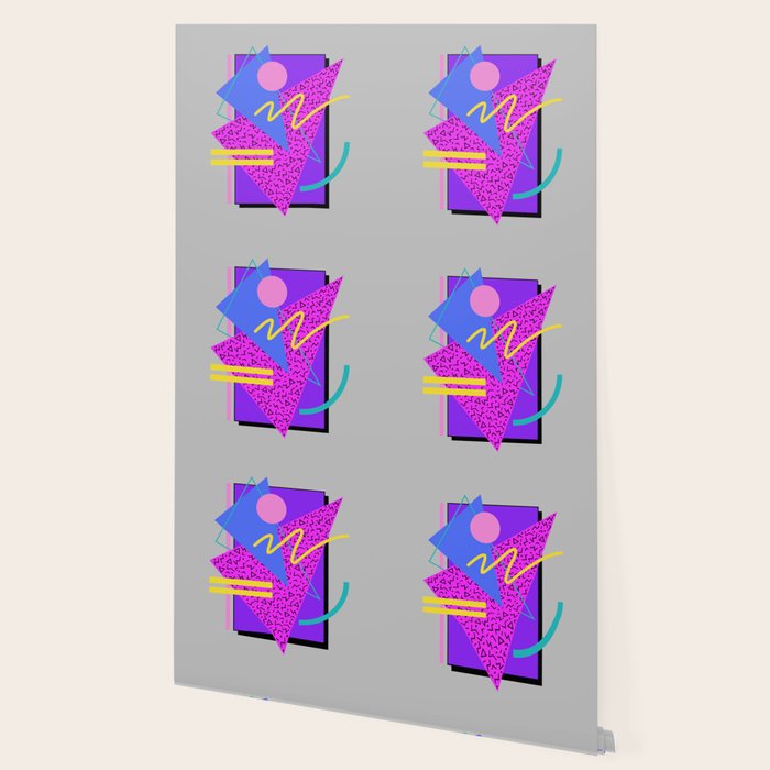 Memphis Pattern 134 - 80s and 90s Retrowave Wallpaper Gallery Image 2