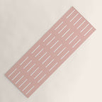 Mudcloth (Blush) Yoga Mat Gallery Image 1