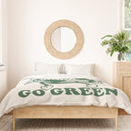 Time to Go Green Duvet Cover Gallery Image 3