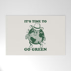 Time to Go Green Welcome Mat Gallery Image 1