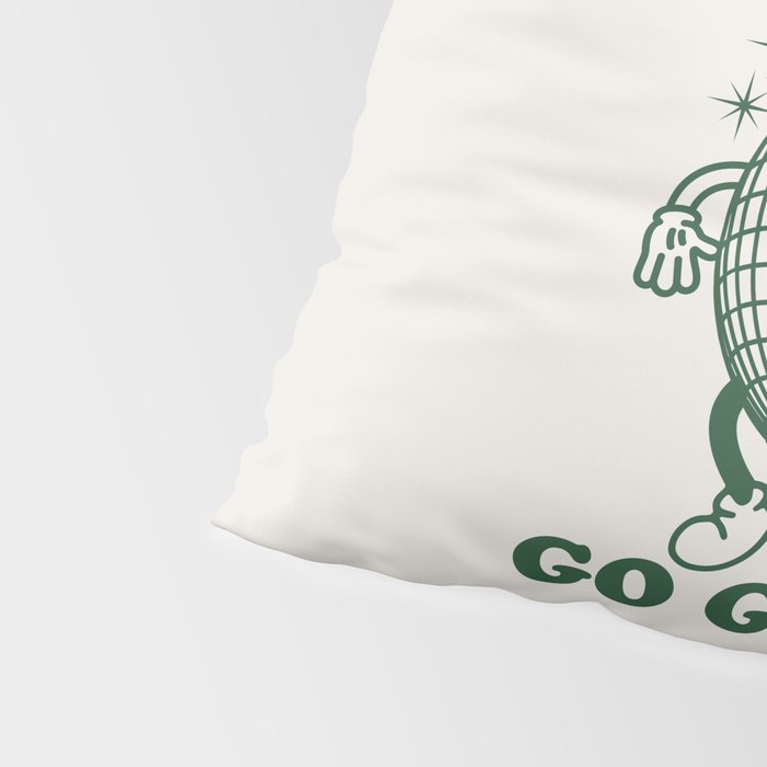 Time to Go Green Pillow Sham Gallery Image 4