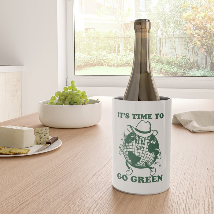 Time to Go Green Wine Chiller Gallery Image 4