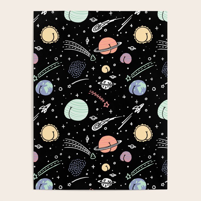 Asstronomy Pattern Poster Gallery Image 4