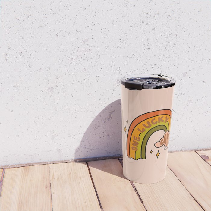 One Lucky Cancer Travel Mug Gallery Image 4