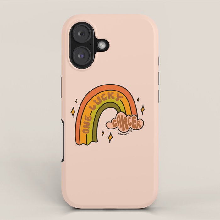 One Lucky Cancer iPhone Case Gallery Image 1