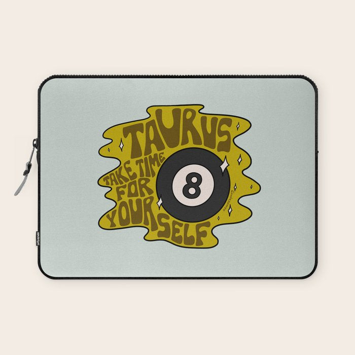 Taurus Magic 8 Ball Laptop Sleeve Gallery Image 1