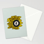 Taurus Magic 8 Ball Stationery Card Gallery Image 2