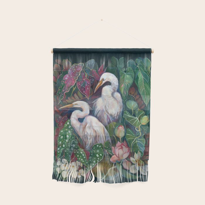 Begonia Egret  Wall Hanging Gallery Image 1