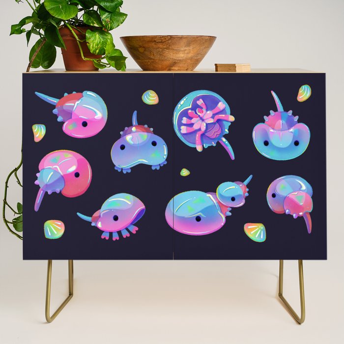 Horseshoe crab - dark Credenza Gallery Image 1