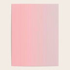 Pink Stripes Ultra Fine Stripe Narrow Vertical Pinstripe Pattern Poster Gallery Image 4