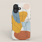 Abstract Colorful Faces II iPhone Case Gallery Image 1