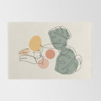 Cat and Plant 36 Rug Gallery Image 2