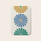 Retro Summer Daisies X Bath Mat Gallery Image 1