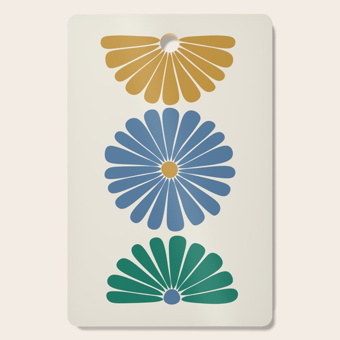 Retro Summer Daisies X Cutting Board Gallery Image 1