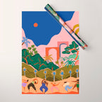 Dancing In Paradise Wrapping Paper Gallery Image 1