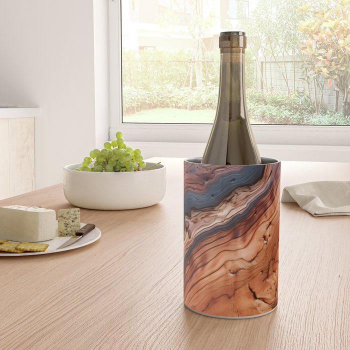 Rustic Wood Tones Wine Chiller Gallery Image 4