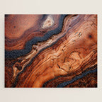 Rustic Wood Tones Jigsaw Puzzle Gallery Image 1