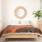 Rustic Wood Tones Duvet Cover Gallery Image 3