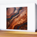 Rustic Wood Tones Wall Mural Gallery Image 2