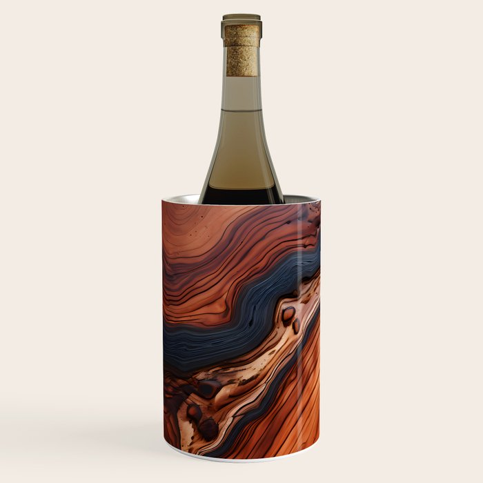 Rustic Wood Tones Wine Chiller Gallery Image 2