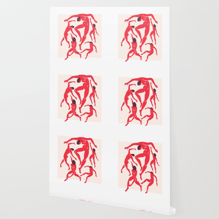 The Dance 3 | Henri Matisse - La Danse | Scarlet Red Edition Wallpaper Gallery Image 2