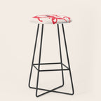 The Dance 3 | Henri Matisse - La Danse | Scarlet Red Edition Stool Gallery Image 1