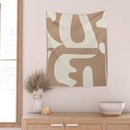 Shifting Silhouettes 2 Wall Tapestry Gallery Image 2