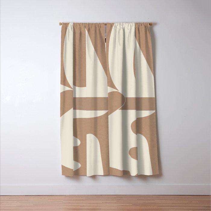 Shifting Silhouettes 2 Window Curtain Gallery Image 3