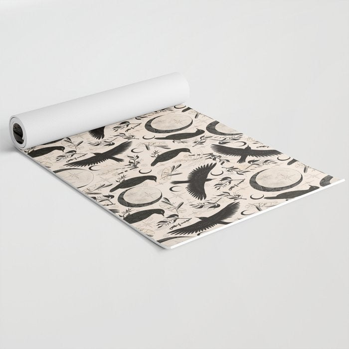 Raven Tarot Light Yoga Mat Gallery Image 2