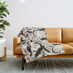 Raven Tarot Light Throw Blanket Gallery Image 1